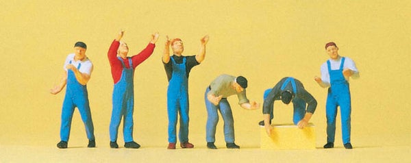 Preiser 10497 Gerüstbauer