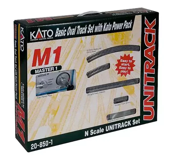 KATO N 7078620 Master-Set M1, Einfaches Gleisoval Art.-Nr. 7078620
