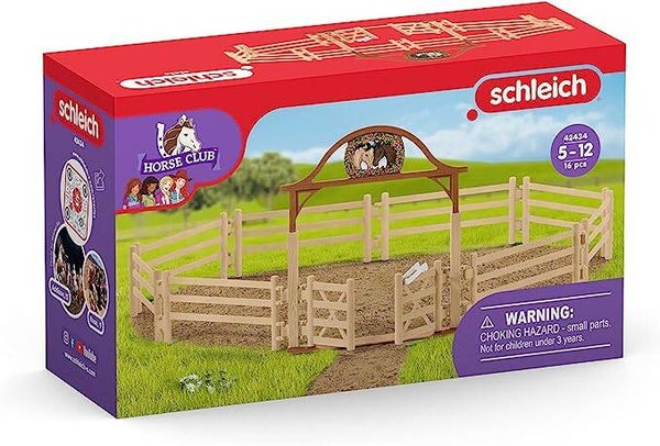 schleich 42434 Pferdekoppel mit Eingangstor, HORSE CLUB