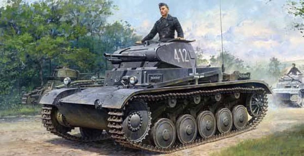 TAMIYA 32570 1:48 Panzer II A/B/C (French Campaign)
