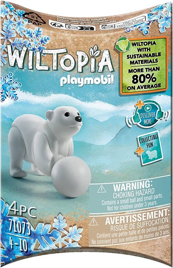 PLAYMOBIL Wiltopia 71073 Junger Eisbär