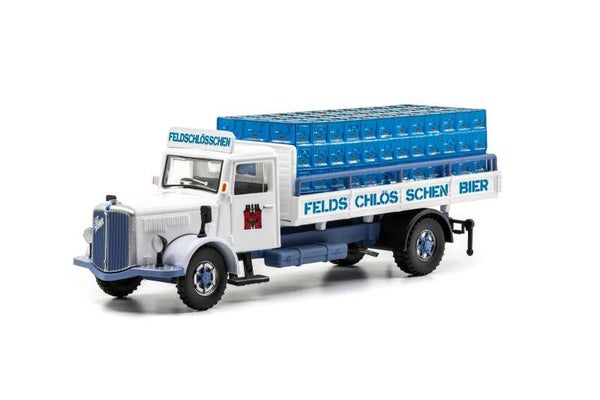 ACE 002369 Saurer S4C Pritsche Feldschlösschen