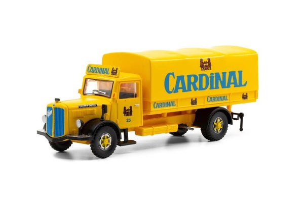 ACE 002371 Saurer S4C Pritsche-Plane Cardinal