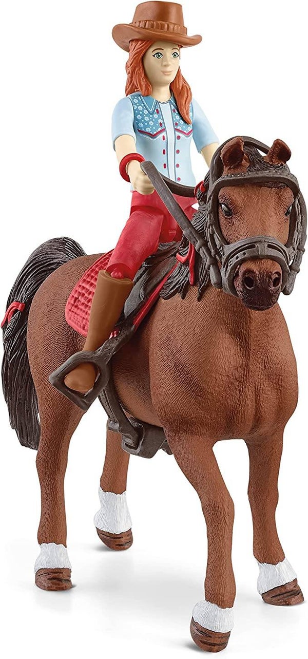 schleich 42539 HORSE CLUB Hannah & Cayenne