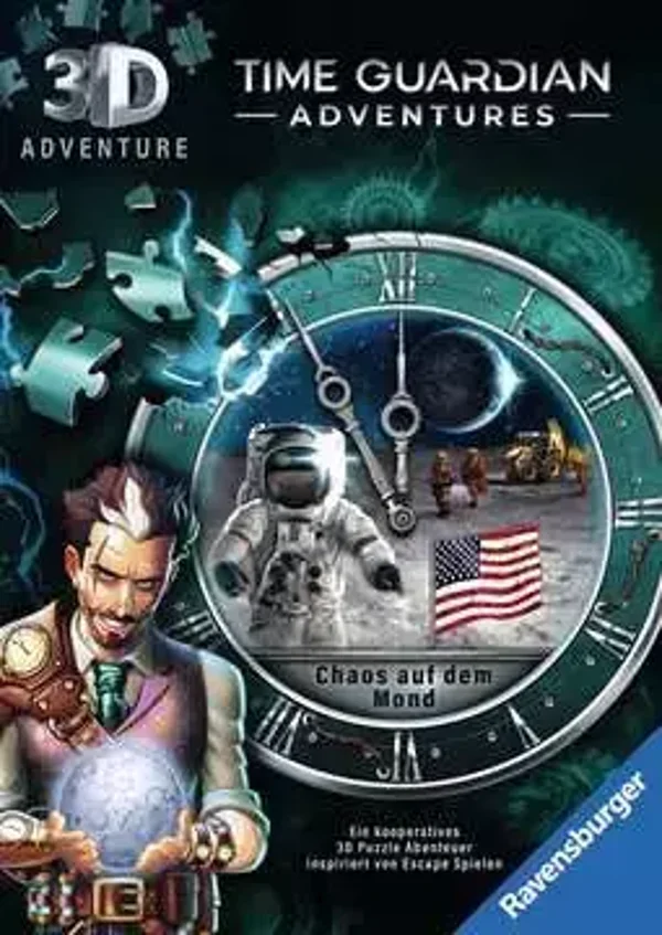 Ravensburger 3D Adventure 11539 TIME GUARDIAN ADVENTURES - Chaos auf dem Mond