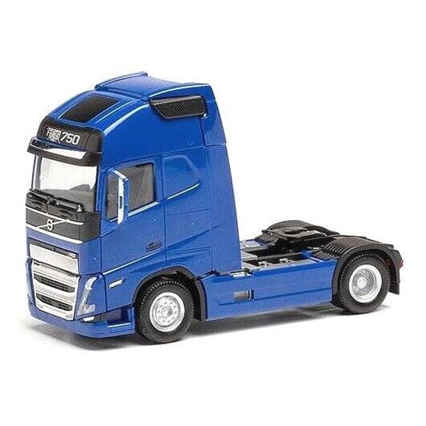 Herpa 313353 - H0 Volvo FH 16 Gl. XL 2020 Exklusiv Zugmaschine, blau