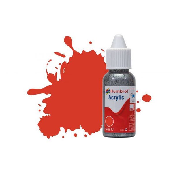 Humbrol DB0174 No 174 Signal Red - Satin