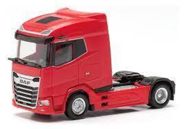 Herpa 315777 - H0 DAF XG Zugmaschine, rot(Nordrhein-Westfalen/Bad Salzufflen)