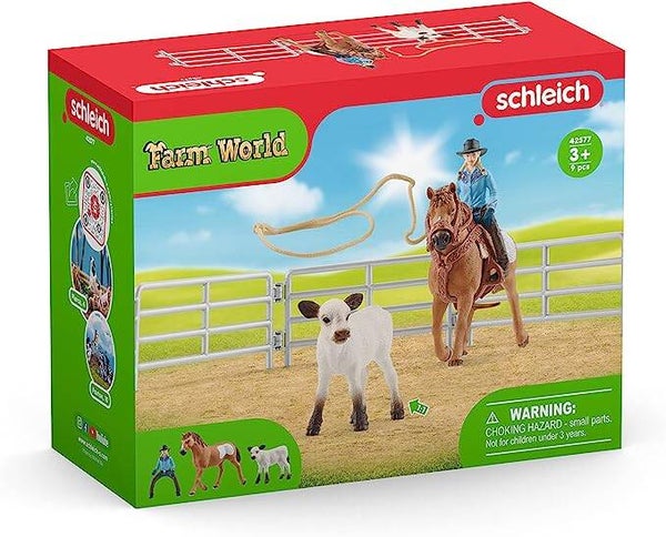 schleich 42577 Team Roping mit Cowgirl