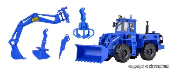 Kibri 18455 H0 THW ZETTELMEYER Radlader ZL1801 mit beleuchtetem Arbeitsscheinwerfer-ersetzt 48455