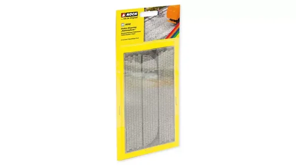 Noch 60342 Struktur-Bürgersteig “Kopfsteinpflaster”