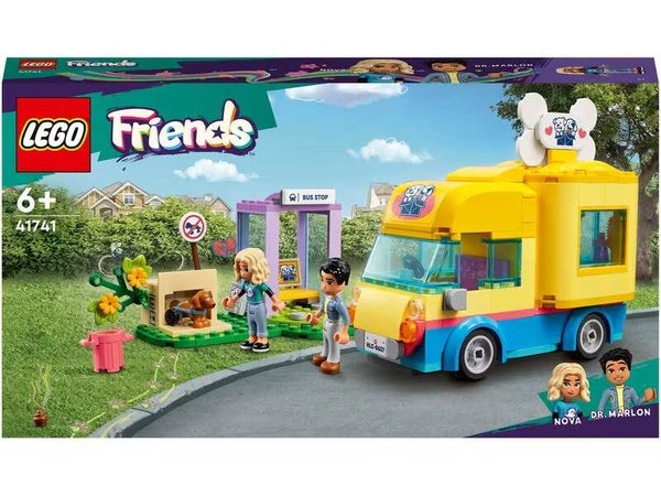 LEGO 41741 Friends Hunde-Rettungsvan, Tierrettung