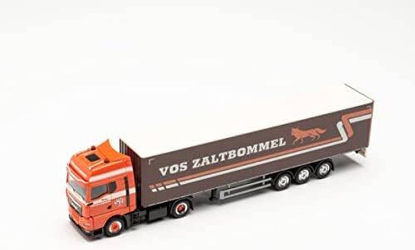 Herpa 315067 - H0 MAN TGX GX Gardinenplanen-Sattelzug "Vos Zaltbommel"
