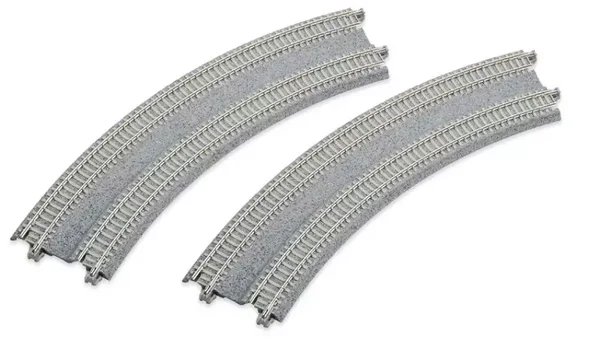 KATO N 7078116 Doppelgleis mit Betonschwellen