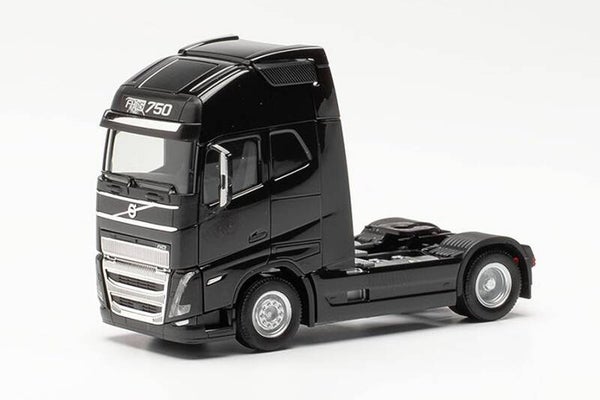 Herpa 313353 - H0 Volvo FH 16 Gl. XL 2020 Zugmaschine, schwarz