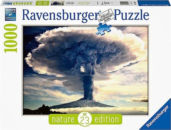 Ravensburger Puzzle 17095 Vulkan Ätna Nature Edition