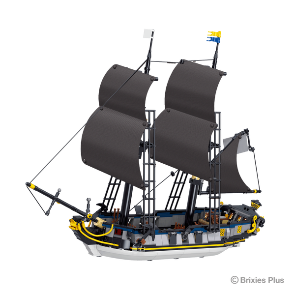 BRIXIES Plus 222302 Piraten Schiff gross