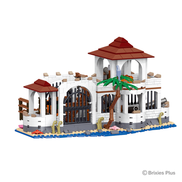 BRIXIES Plus 222309 Insel mit Verliess