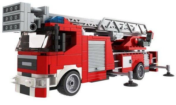 BRIXIES Plus 222714 Feuerwehr Drehleiter