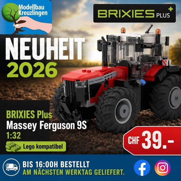BRIXIES Plus 222761 Massey Ferguson 9S - 1:32