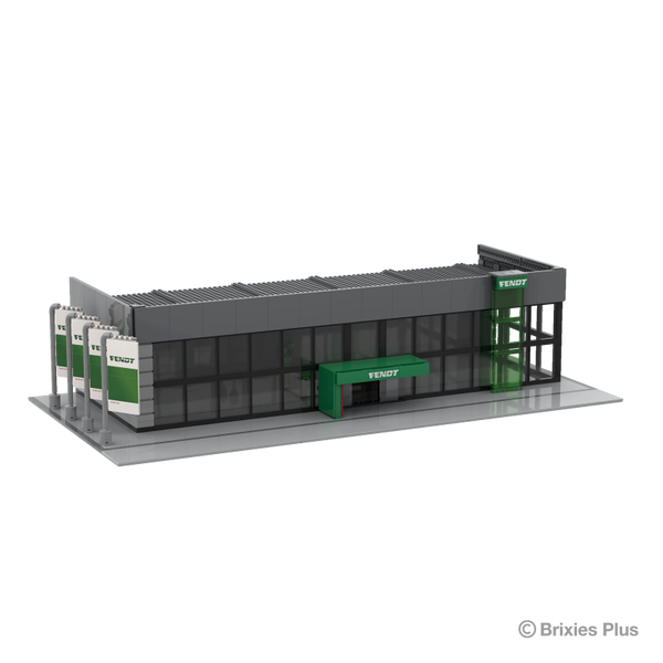 BRIXIES Plus 222810 Fendthalle Diorama