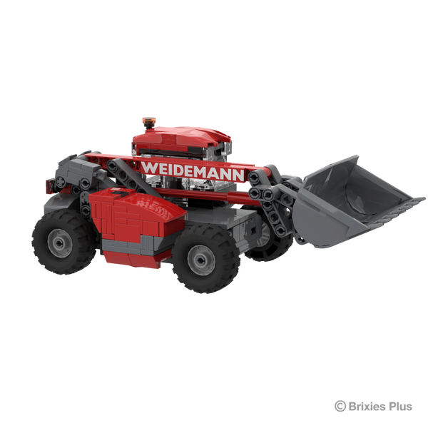 BRIXIES Plus 222829 Weidemann T6025 mit Zubehör