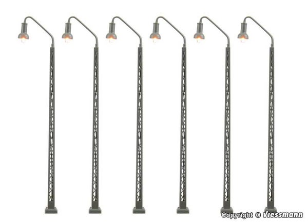 Viessmann 65856 N Bahnbetriebswerkleuchte, LED warmweiss, 5+1