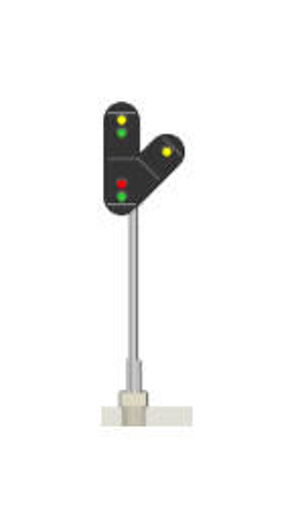 MAFEN 413511 - N DSB I-SI Signal 5 Lichter V Form - rechts