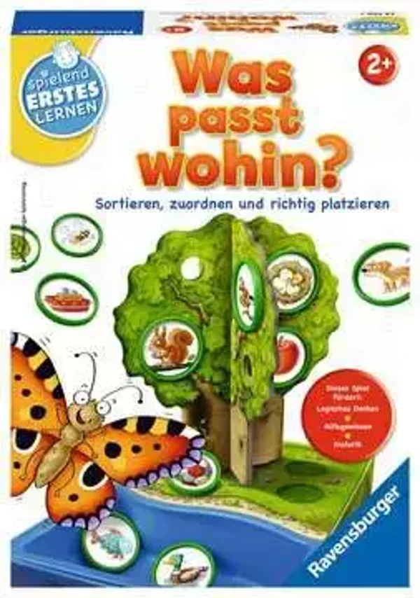 Ravensburger 24720 - Was passt wohin? - Zuordnungsspiel