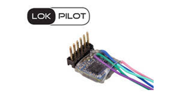 ESU 59837 LokPilot 5 micro DCC/MM/SX, 6-pin Direkt gewinkelt