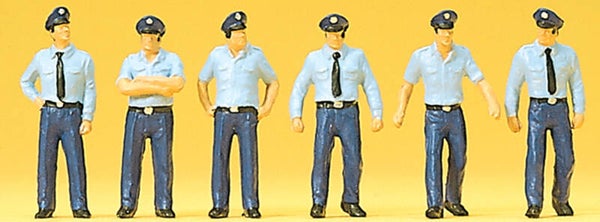 Preiser 10342 Feuerwehrmänner in Sommeruniform