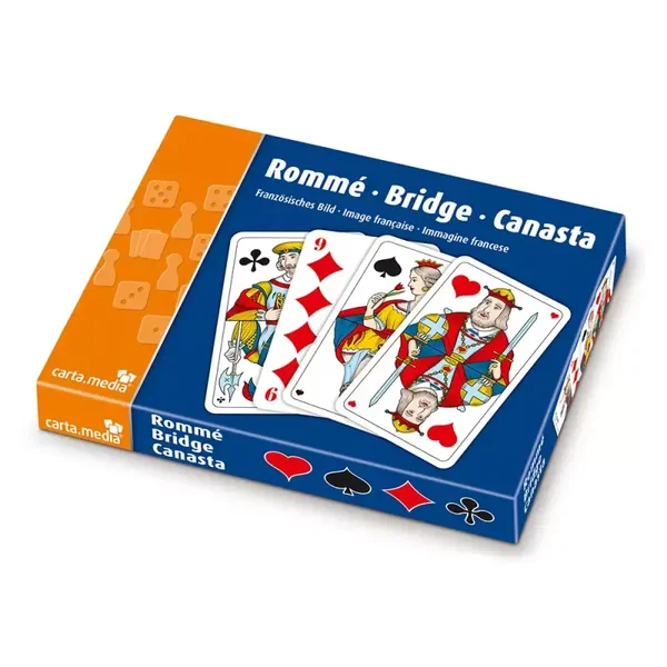 CARTA.MEDIA 7519 Rommé – Bridge – Canasta