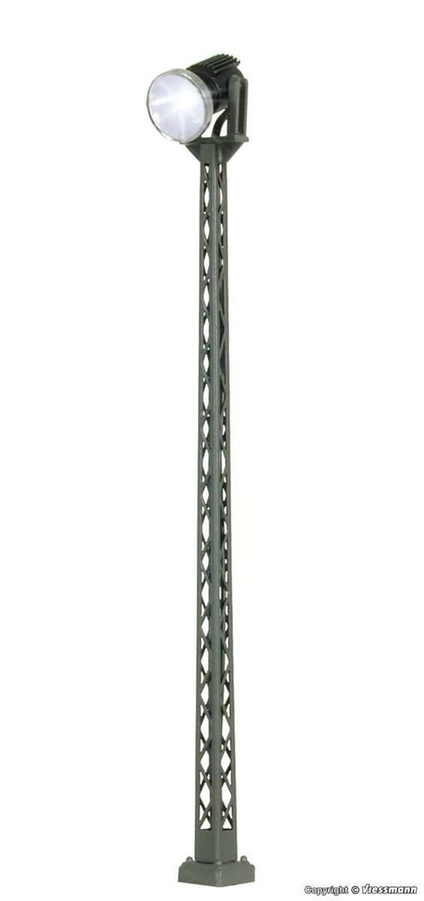 Viessmann 6531 N Flutlichtstrahler, LED weiss