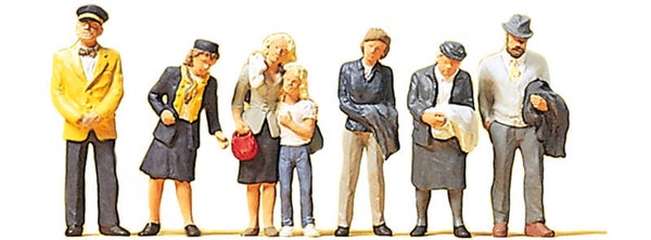 Preiser 10382 Reisende und Steward