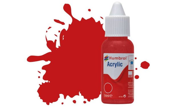 Humbrol DB0220 No 220 Italian Red Gloss