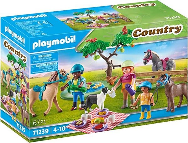 PLAYMOBIL Country 71239 Picknickausflug mit Pferden