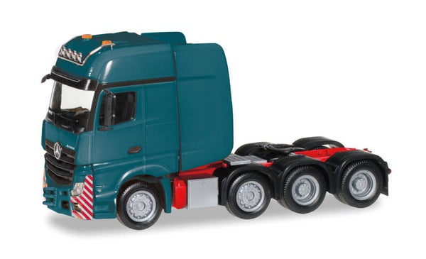 Herpa 304368 - H0 Mercedes-Benz Actros SLT Zugmaschine, ozeanblau