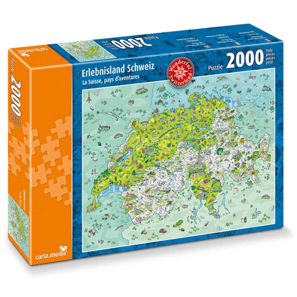 CARTA.MEDIA 7403 Erlebnisland Schweiz