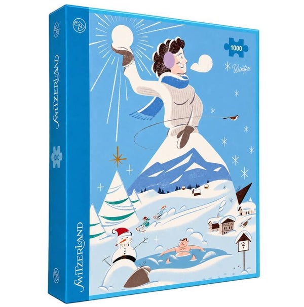 CARTA.MEDIA Switzerland - Schweiz Jahreszeiten: Winter