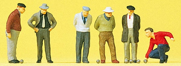 Preiser 10508 Boule-Spieler