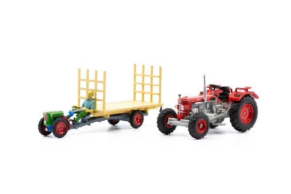 ACE 008730 Set Hürlimann D210 mit Rapid und Anhänger 2-er Set
