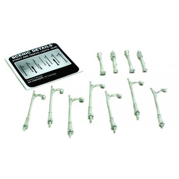 WOODLAND D248 H0 Strassenbeleuchtung