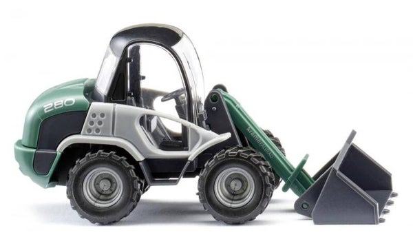 WIKING H0 65305 Radlader L350H (Kramer) - grün