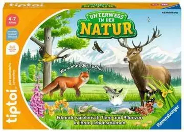Ravensburger tiptoi Spiel 00121 Unterwegs in der Natur