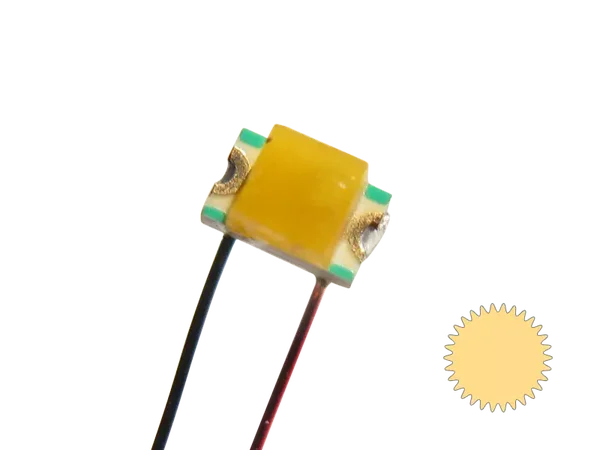 Schönwitz 50253 - LED SMD 0805 Blink LED mit Lackdraht warmweiss