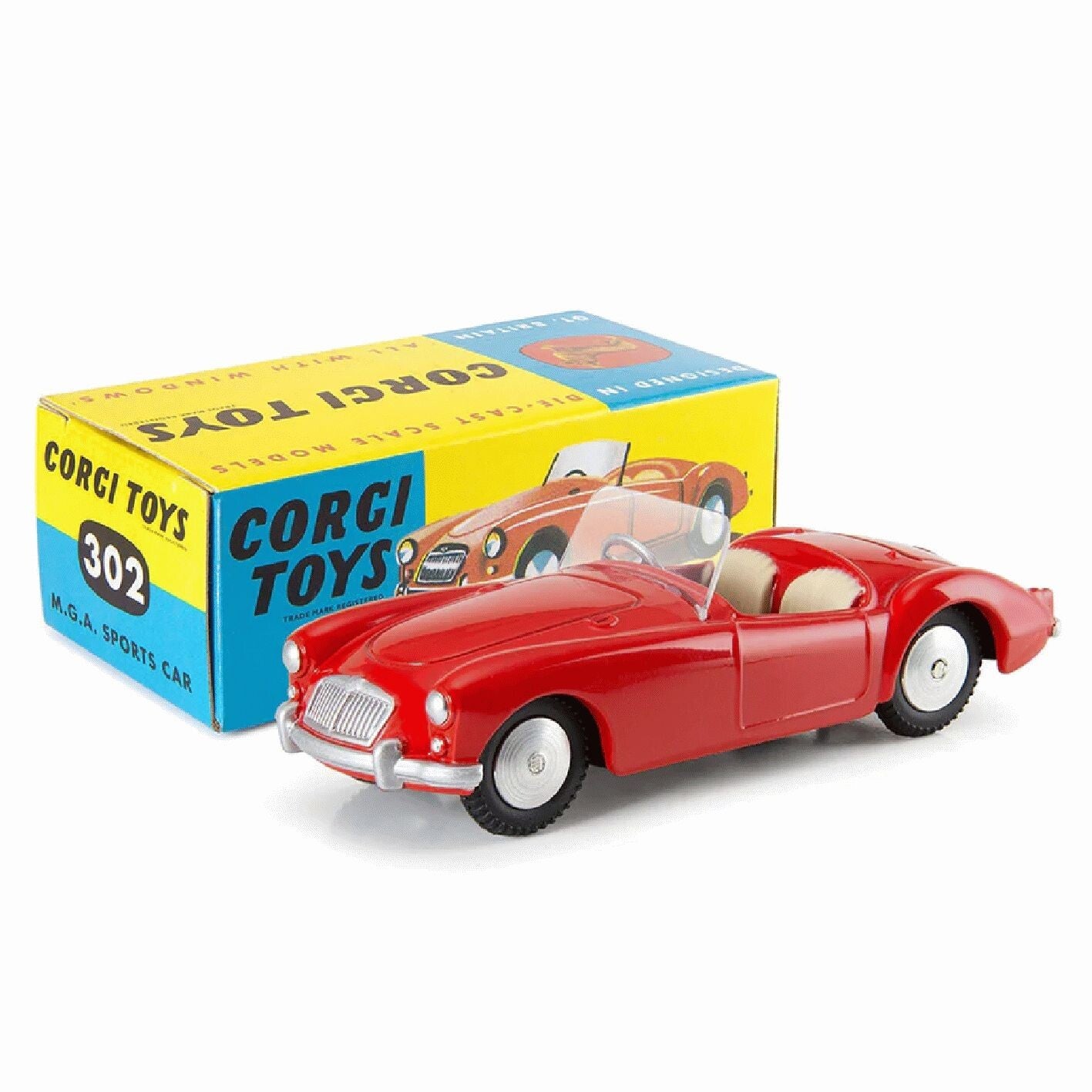 CORGI CD54321037 302 MGA Sports Car