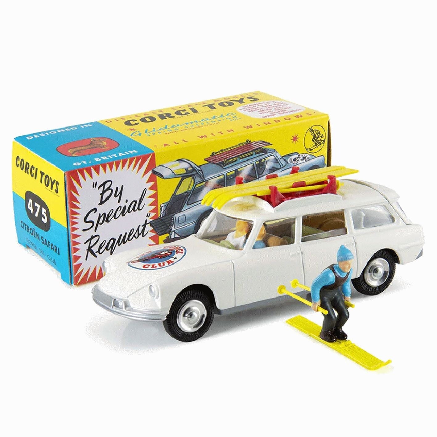 CORGI CD54321044 475 Citroen Safari Corgi Ski Club