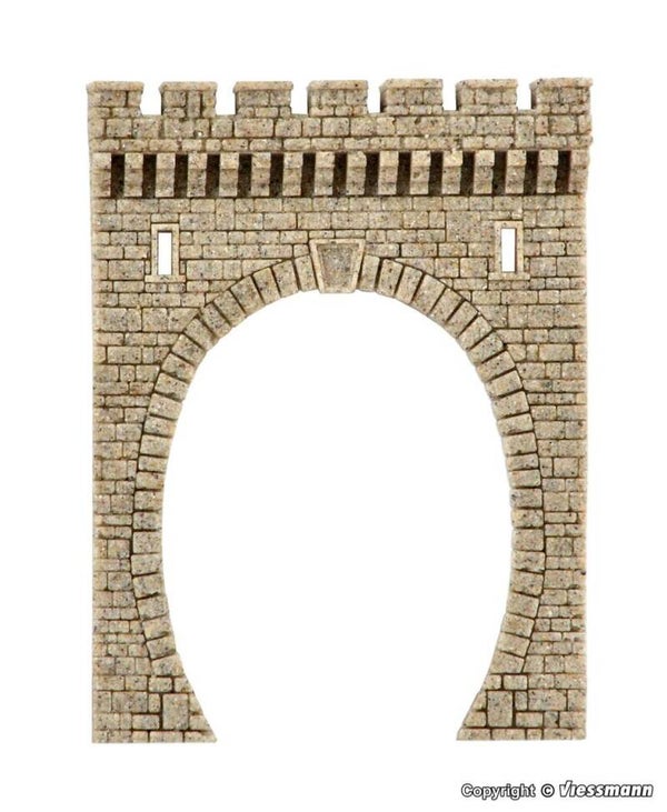Vollmer 48600 N Tunnelportal aus Steinkunst, eingleisig