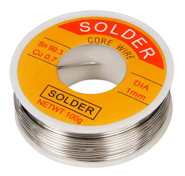 Schönwitz 32205 - Lötzinn Lot Lötdraht Rolle bleifrei 1,0mm 100g