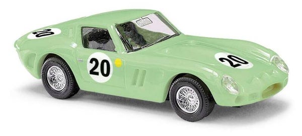 BUSCH 42615 H0 Ferrari 250 GTO, Start-Nr. 20, Hellgrün